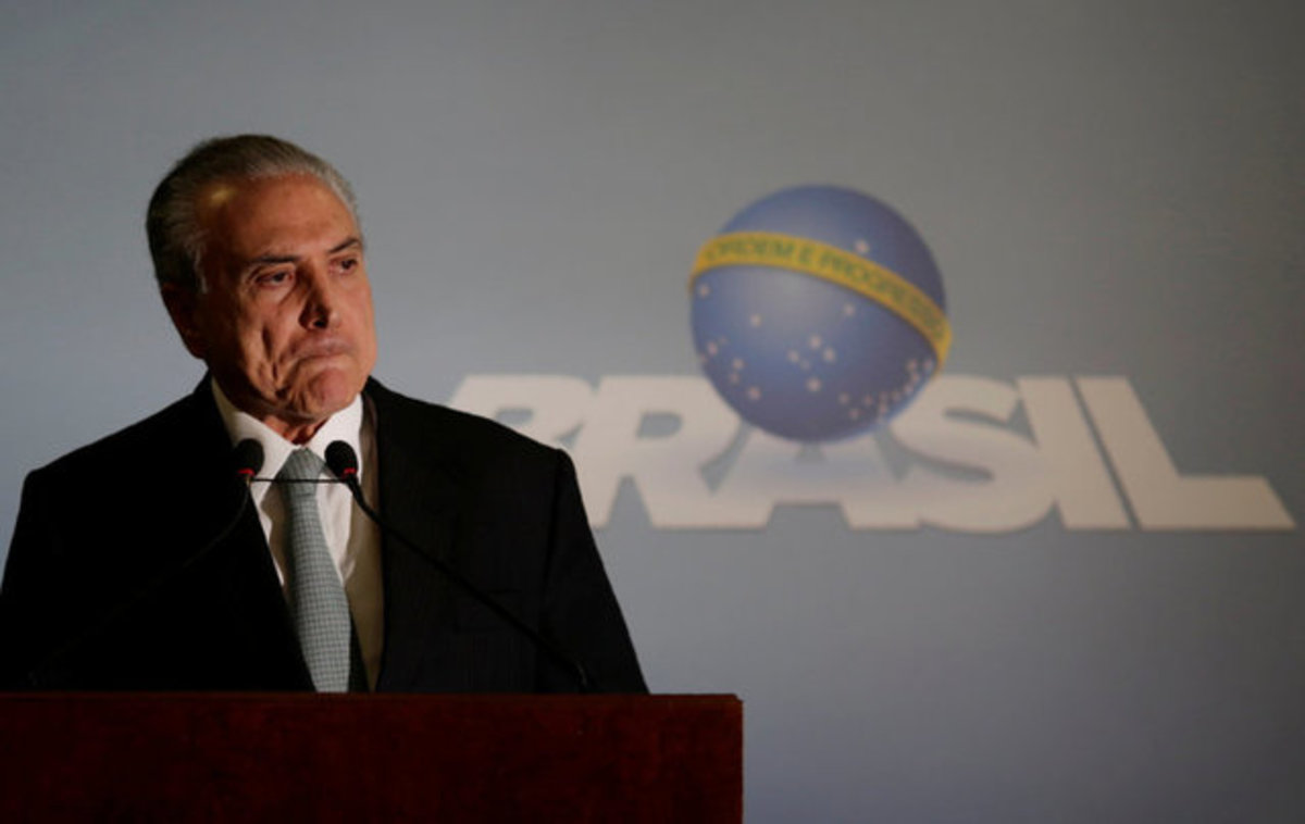 Ο Πρόεδρος της Βραζιλίας κατηγορείται για σκάνδαλο διαφθοράς | Newsit.gr Ο Πρόεδρος της Βραζιλίας κατηγορείται για σκάνδαλο διαφθοράς | Newsit.gr