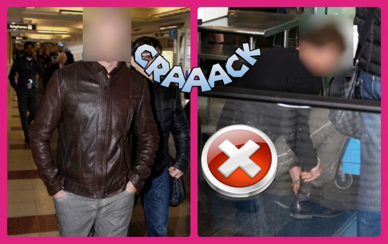 Το αποκαλυπτικό ατύχημα γοητευτικού ηθοποιού στο αεροδρόμιο! | Newsit.gr Το αποκαλυπτικό ατύχημα γοητευτικού ηθοποιού στο αεροδρόμιο! | Newsit.gr