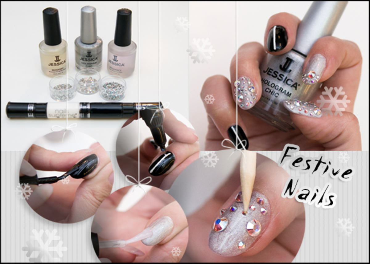 Πώς να κάνεις ένα glamorous nail art για το ρεβεγιόν της Πρωτοχρονιάς! | Newsit.gr Πώς να κάνεις ένα glamorous nail art για το ρεβεγιόν της Πρωτοχρονιάς! | Newsit.gr