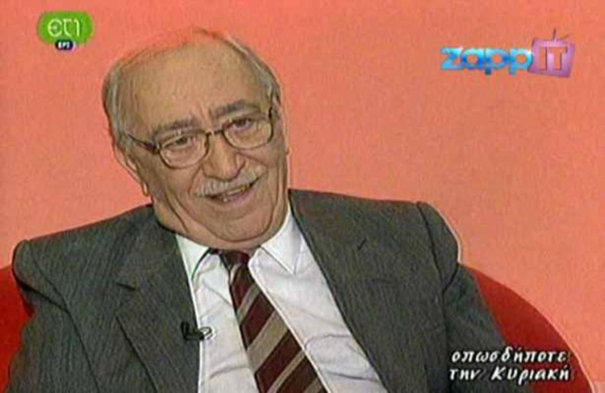 Τι έλεγε ο Αθηνόδωρος Προύσαλης για τον θάνατο | Newsit.gr Τι έλεγε ο Αθηνόδωρος Προύσαλης για τον θάνατο | Newsit.gr