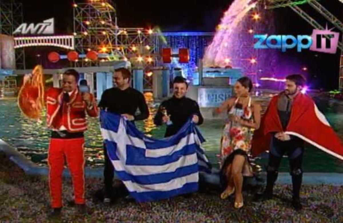 Wipe Out Celebrity: Ελλάδα – Τουρκία σημειώσατε… 2-1! | Newsit.gr Wipe Out Celebrity: Ελλάδα – Τουρκία σημειώσατε… 2-1! | Newsit.gr