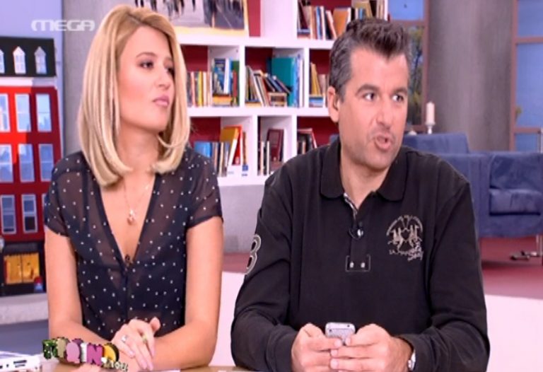 Ο Λιάγκας εκνευρίζεται με την Σταμάτη με αφορμή τον Λάτσιο! | Newsit.gr Ο Λιάγκας εκνευρίζεται με την Σταμάτη με αφορμή τον Λάτσιο! | Newsit.gr