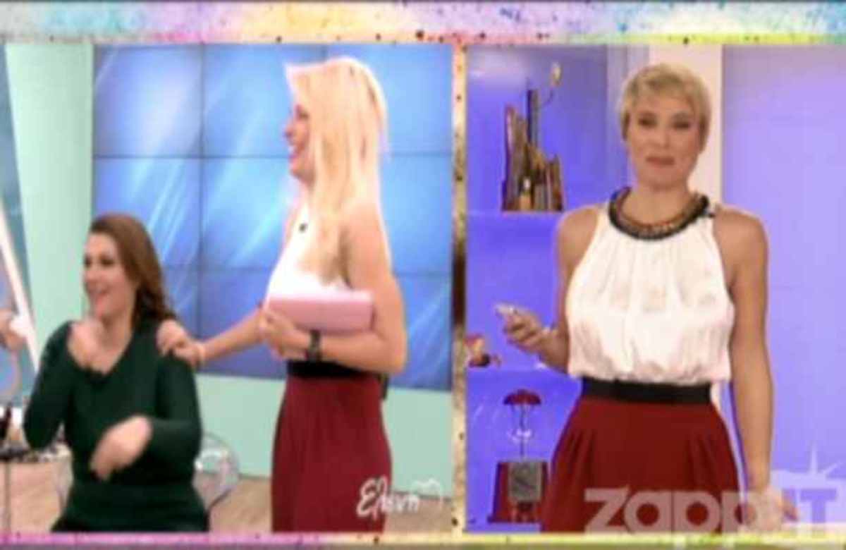 Πως σχολίασε η Ελεονώρα το ίδιο ρούχο που φόρεσε με την Ελένη Μενεγάκη; | Newsit.gr Πως σχολίασε η Ελεονώρα το ίδιο ρούχο που φόρεσε με την Ελένη Μενεγάκη; | Newsit.gr