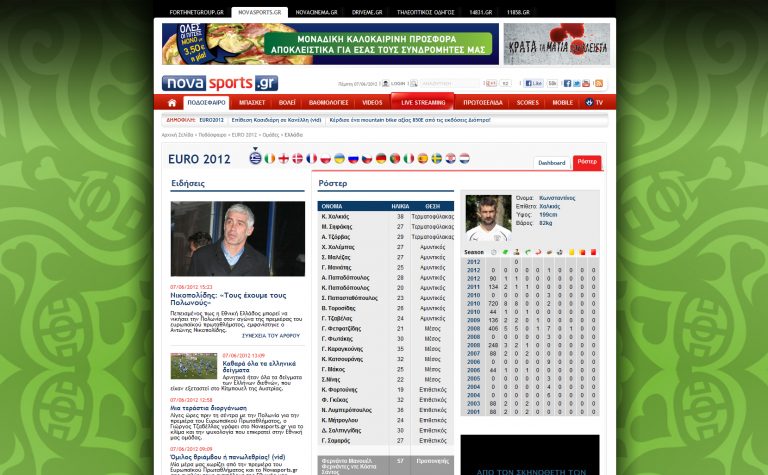 Το Νovasports.gr πάει Euro! | Newsit.gr Το Νovasports.gr πάει Euro! | Newsit.gr