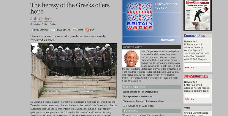 «Η Ελλάδα προσφέρει ελπίδα» | Newsit.gr «Η Ελλάδα προσφέρει ελπίδα» | Newsit.gr