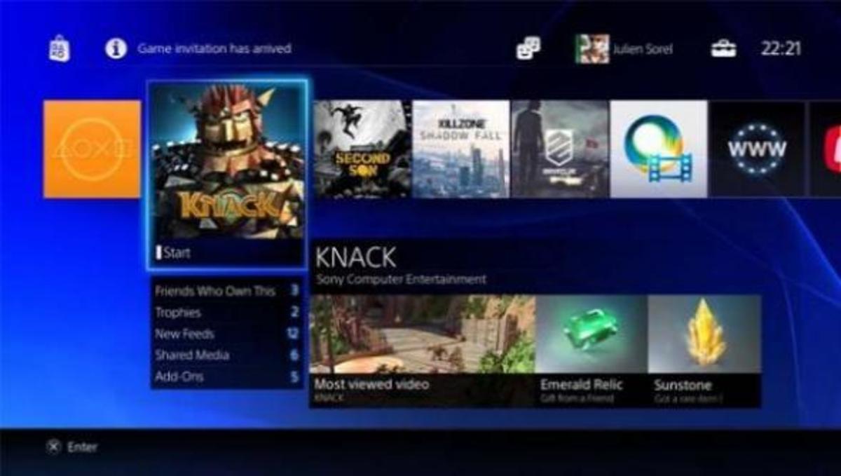 Δείτε πως θα είναι το μενού του νέου PS4 | Newsit.gr Δείτε πως θα είναι το μενού του νέου PS4 | Newsit.gr