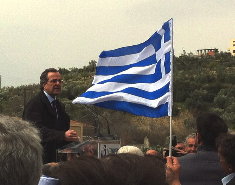 Θεμελιώθηκε η γέφυρα του Νέδοντα παρουσία Σαμαρά και Βορίδη | Newsit.gr Θεμελιώθηκε η γέφυρα του Νέδοντα παρουσία Σαμαρά και Βορίδη | Newsit.gr