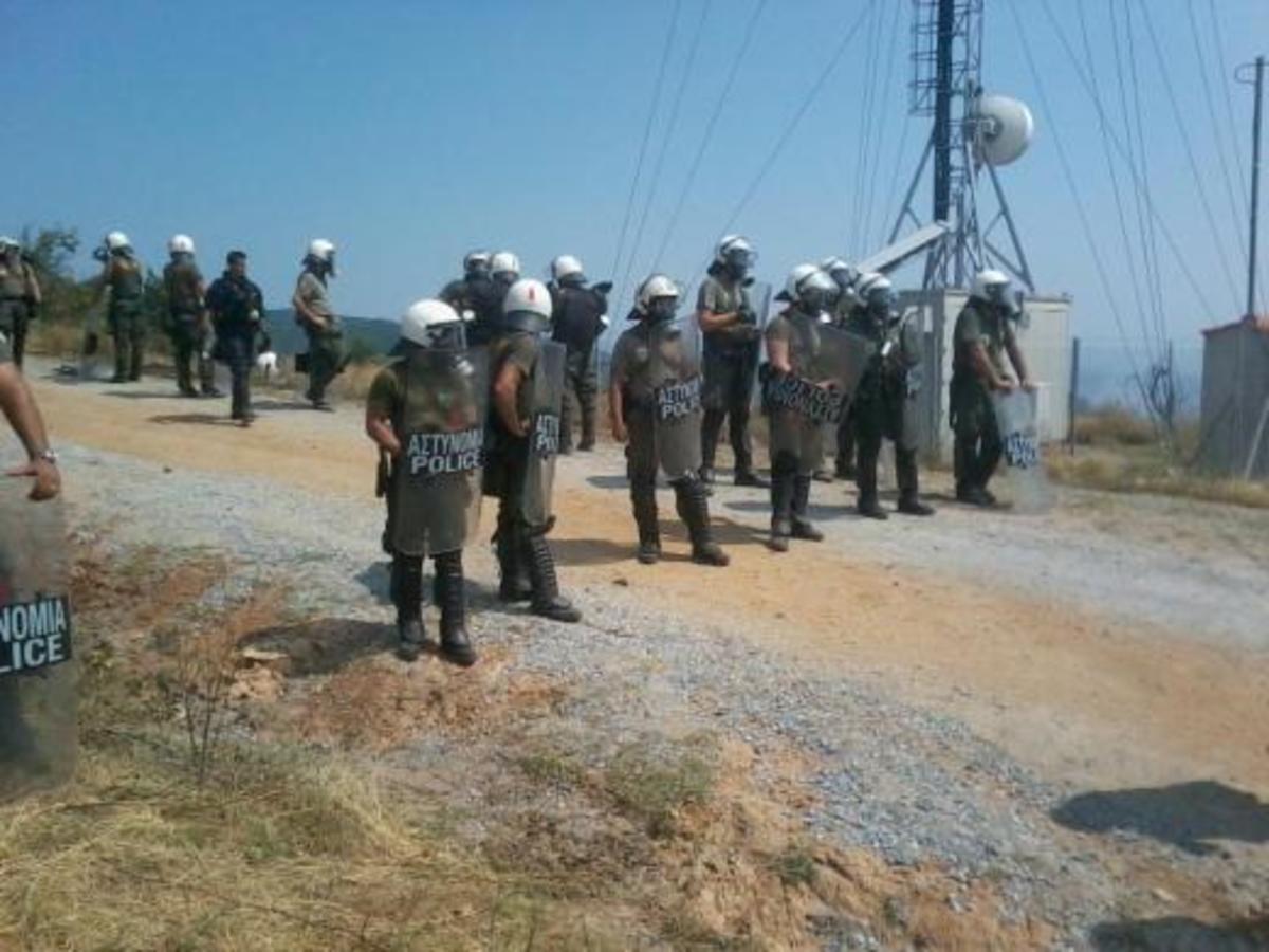 Επεισόδια στη Χαλκιδική για χάρη του χρυσού | Newsit.gr Επεισόδια στη Χαλκιδική για χάρη του χρυσού | Newsit.gr