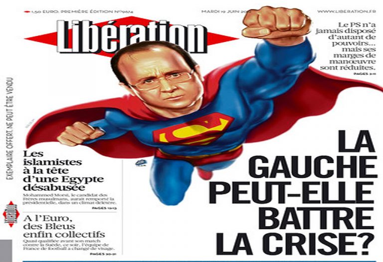 Ο… superman Φρανουά Ολάντ μπορεί να σώσει την Ευρώπη; | Newsit.gr Ο… superman Φρανουά Ολάντ μπορεί να σώσει την Ευρώπη; | Newsit.gr