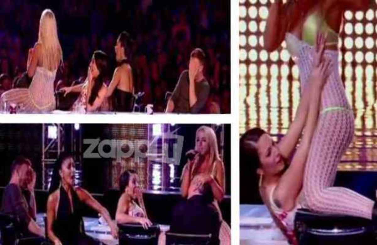 Διαγωνιζόμενη του X-Factor έκανε σεξουαλική επίθεση στους κριτές! | Newsit.gr Διαγωνιζόμενη του X-Factor έκανε σεξουαλική επίθεση στους κριτές! | Newsit.gr