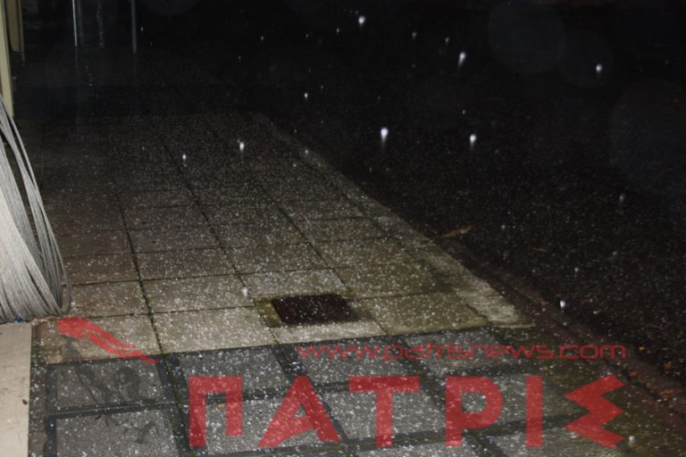 Νυχτερινό χαλάζι στον Πύργο! | Newsit.gr Νυχτερινό χαλάζι στον Πύργο! | Newsit.gr