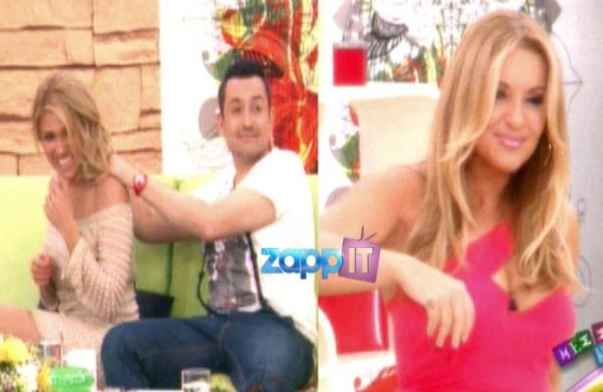 Το ζεϊμπέκικο της Ναταλίας και το μασάζ του Θέμη στην Έλενα κατά τη διάρκεια της εκπομπής! | Newsit.gr Το ζεϊμπέκικο της Ναταλίας και το μασάζ του Θέμη στην Έλενα κατά τη διάρκεια της εκπομπής! | Newsit.gr