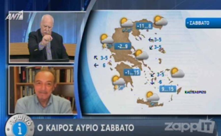 Ο Γιώργος Παπαδάκης ξεμάτιασε on air τον Τάσο Αρνιακό! | Newsit.gr Ο Γιώργος Παπαδάκης ξεμάτιασε on air τον Τάσο Αρνιακό! | Newsit.gr