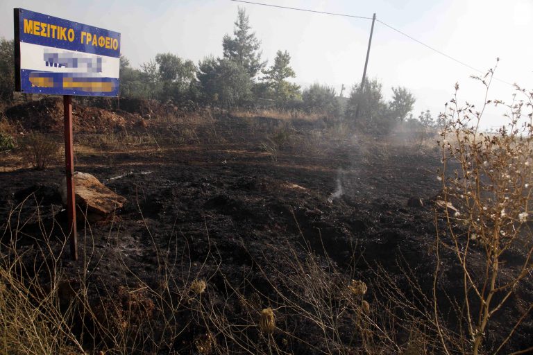 Πυρκαγιά σε χορτολιβαδική έκταση στην Κρήτη | Newsit.gr Πυρκαγιά σε χορτολιβαδική έκταση στην Κρήτη | Newsit.gr