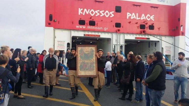Ηράκλειο: Ο ξεχωριστός «Επιβάτης» στο Knossos Palace – Πλήθος κόσμου στο λιμάνι [pics] | Newsit.gr