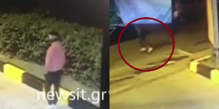 Βίντεο σοκ! Η στιγμή που ο «δράκος» των  Αμπελοκήπων επιτίθεται σε γυναίκα | Newsit.gr