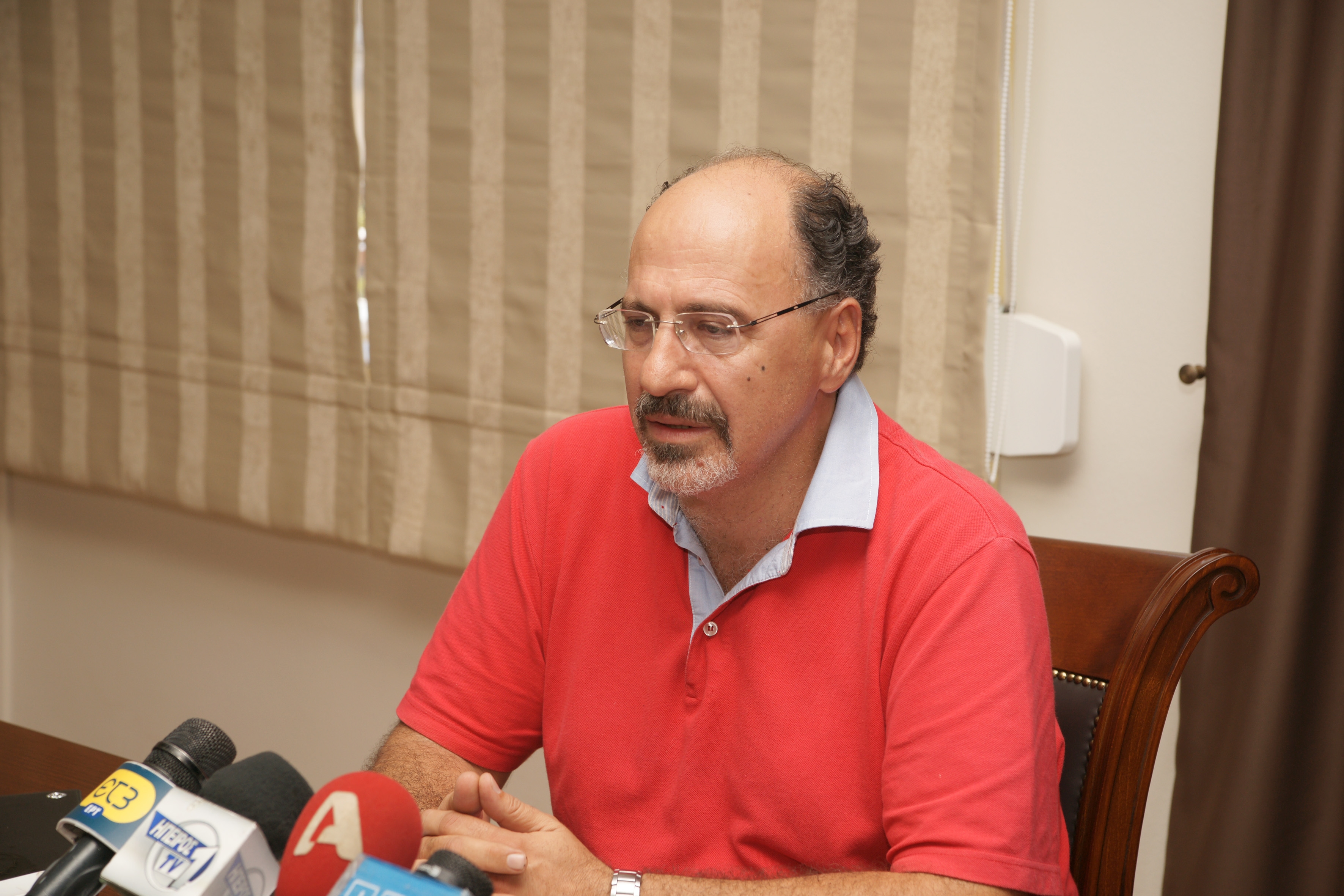 Ο πρώην δήμαρχος Ιωαννίνων Νίκος Γκόντας ΦΩΤΟ EUROKINISSI