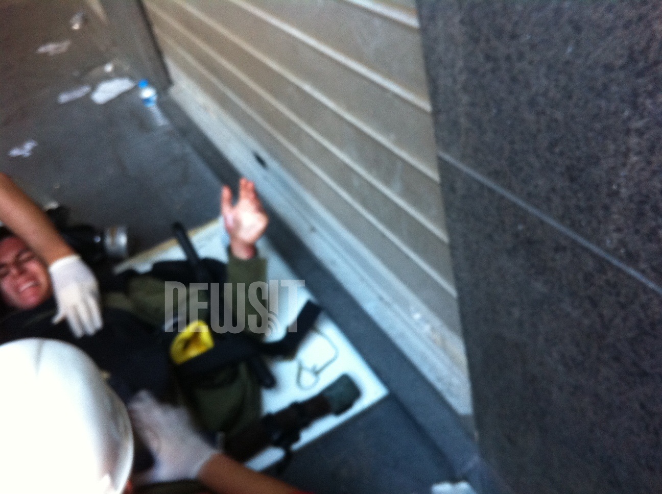 Αστυνομικός τραυματίστηκε από βόμβα μολότοφ στην Φιλλελήνων