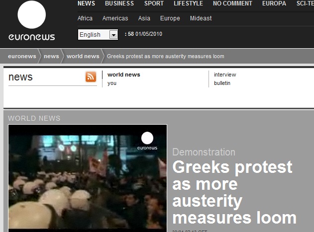 H είδηση στο Euronews