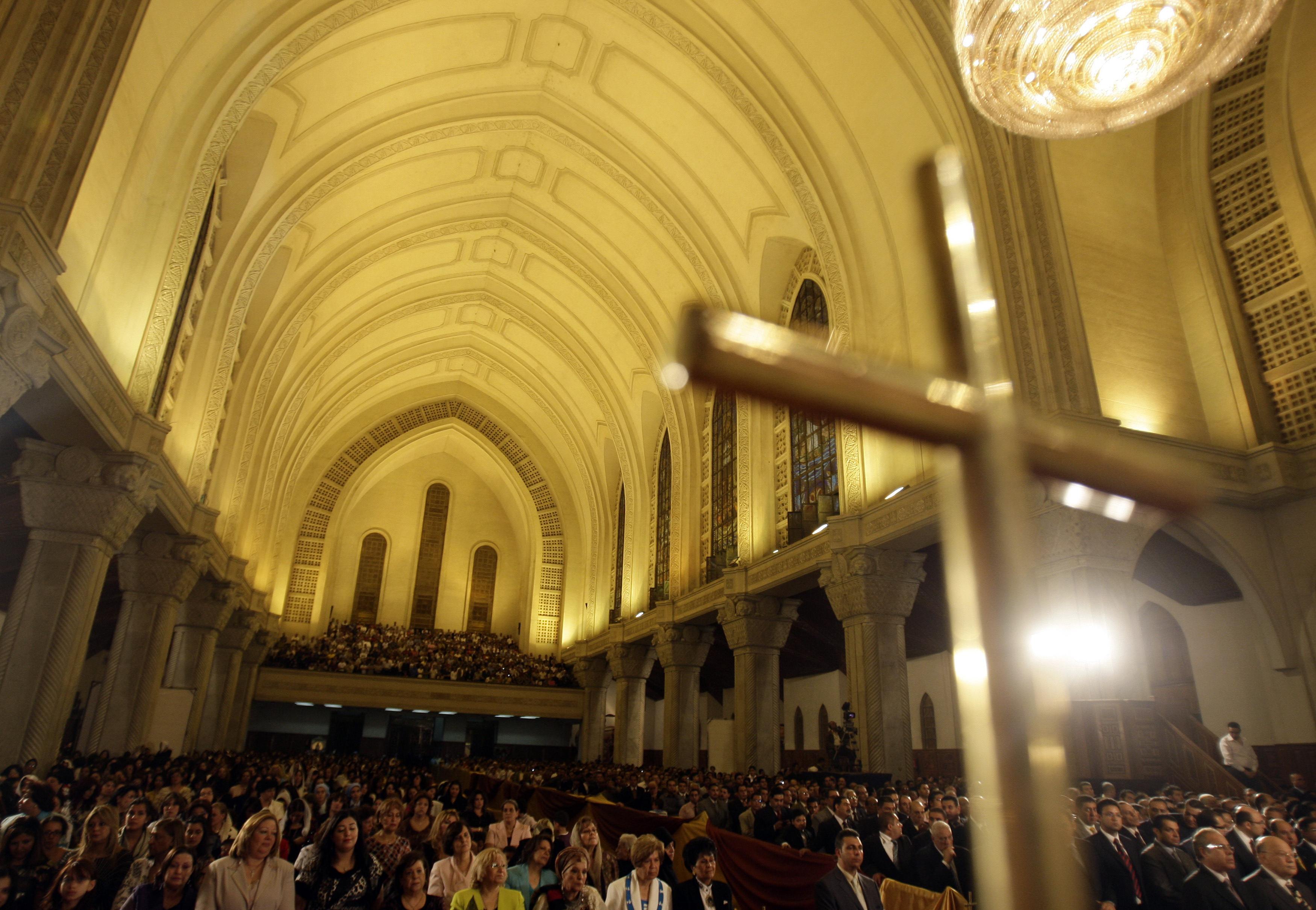 Χριστιανοί Κόπες γιορτάζουν την Ανάσταση στο Κάϊρο