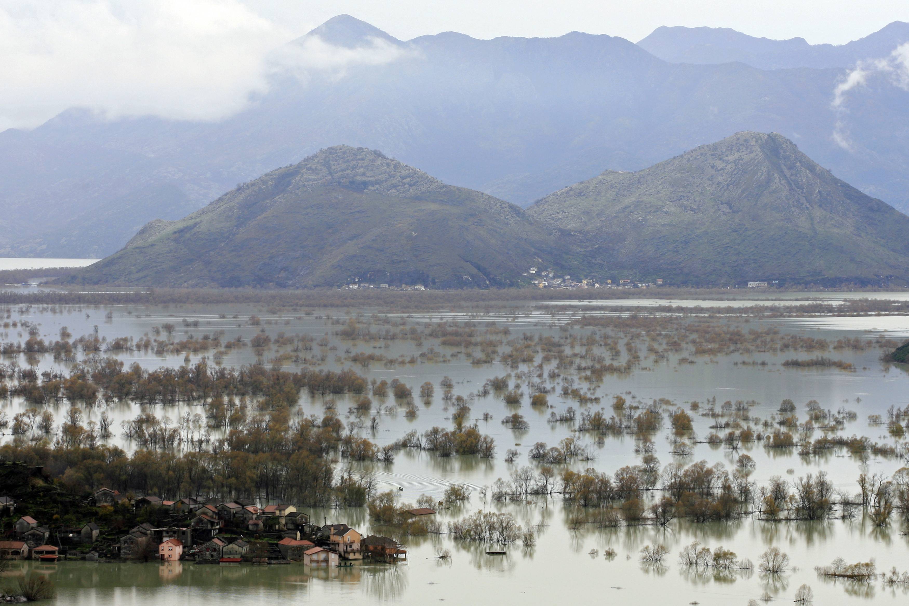 Πλημμυρισμένη η Ποντγκόριτσα - ΦΩΤΟ REUTERS