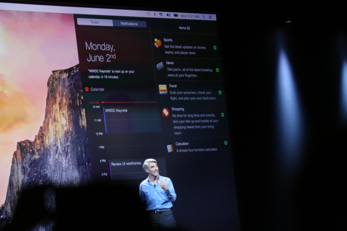 Νέος σχεδιασμός για το notification Center