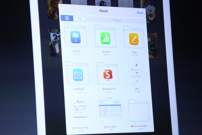 To iCloud drive μεταφέρει τα αρχεία του χρήστη μεταξύ των συσκευών μέσα από το Cloud