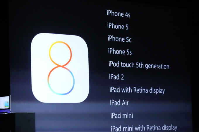 Το iOS 8 θα είναι διαθέσιμο σε όλες αυτές τις συσκευές της Apple