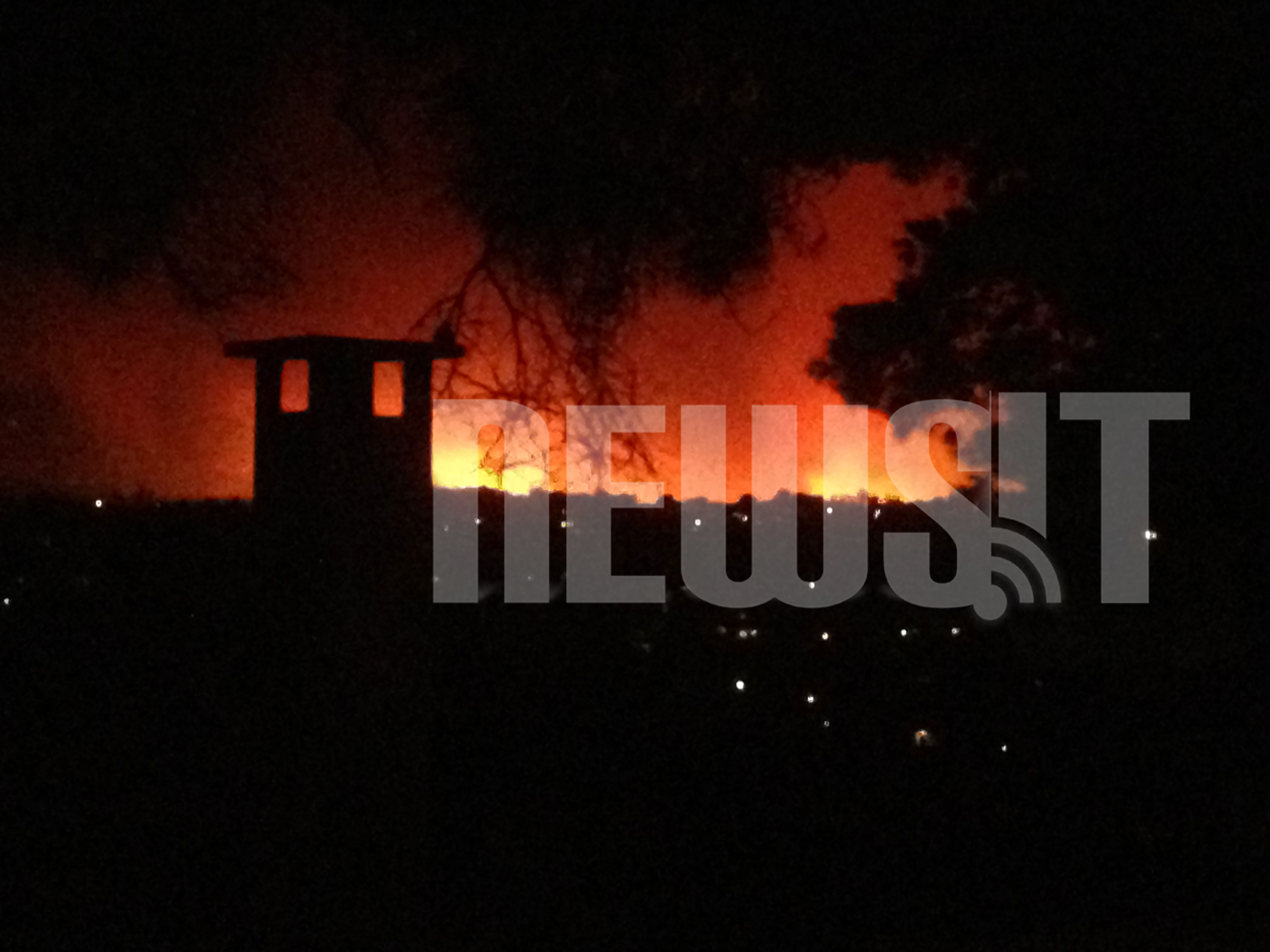 ΩΡΑ 04:57 Η φωτιά από τον Άγιο Στέφανο