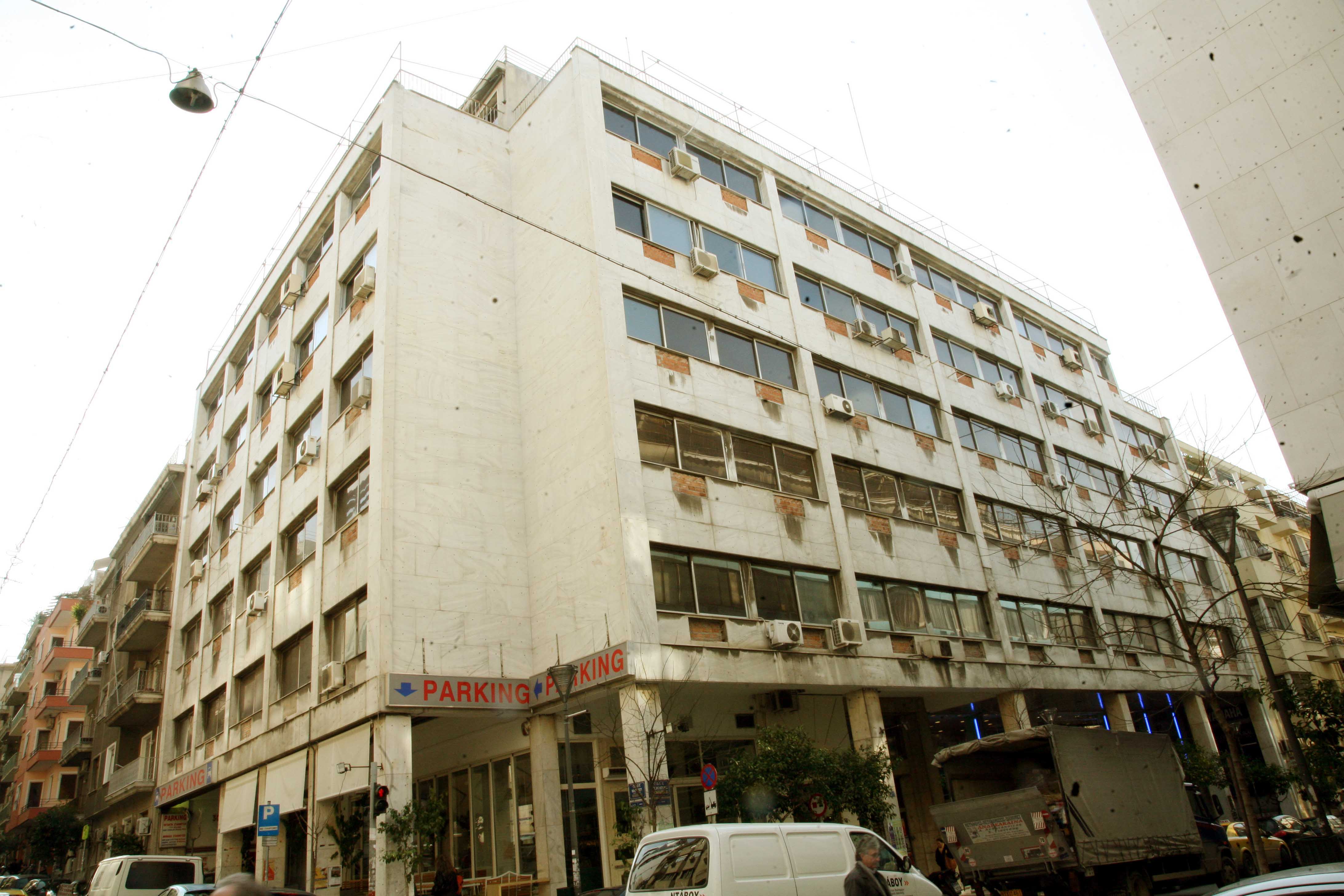 Το κτίριο της Ιπποκράτους πριν την ανακαίνιση (ΦΩΤΟ EUROKINISSI)