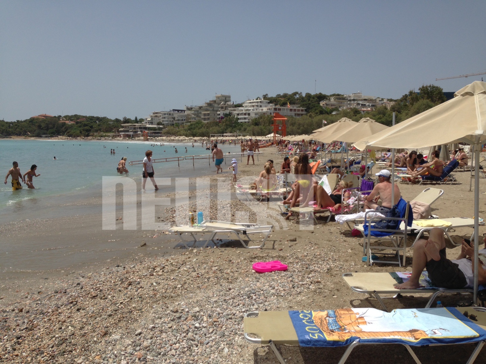 Η πλαζ της Βουλιαγμένης 