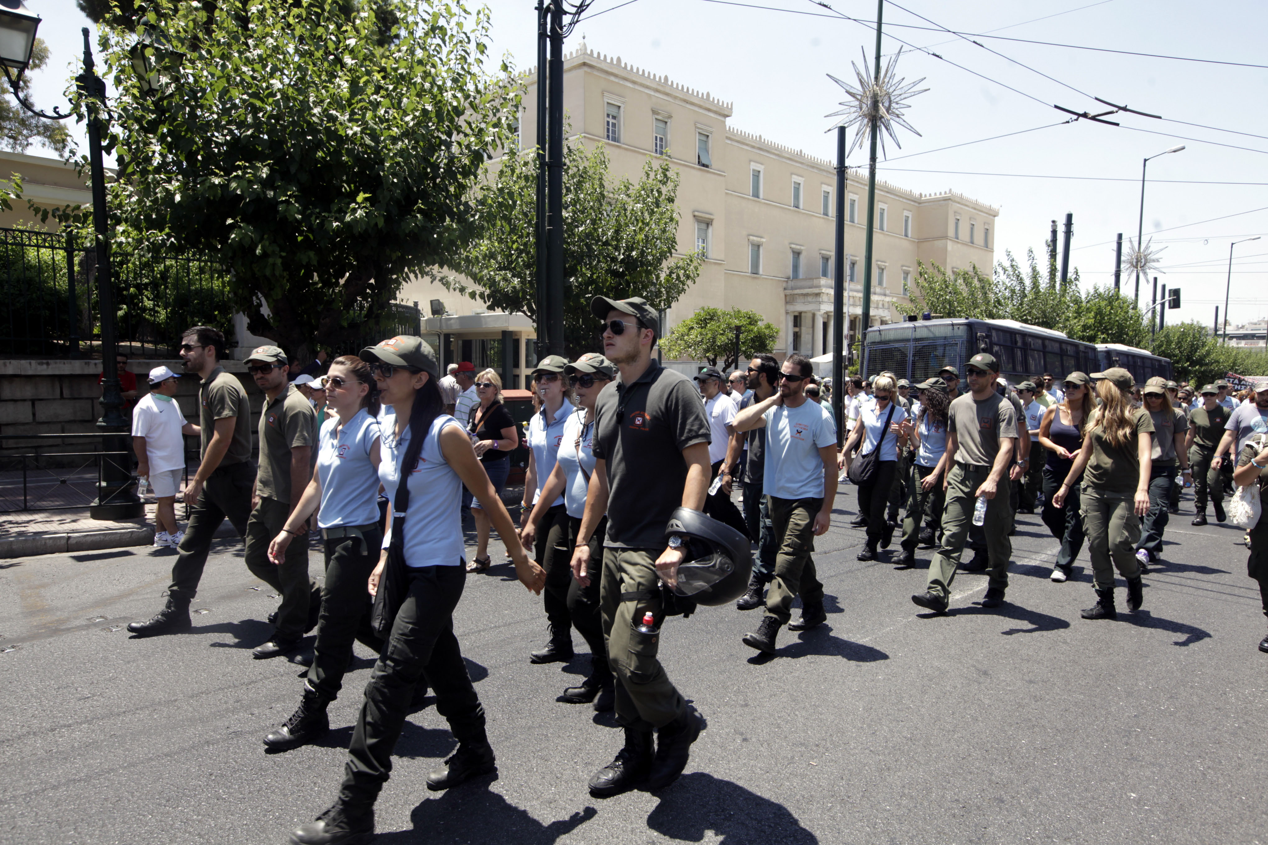 Νέοι και μορφωμένοι. Πορεία στο άγνωστο ΦΩΤΟ EUROKINISSI