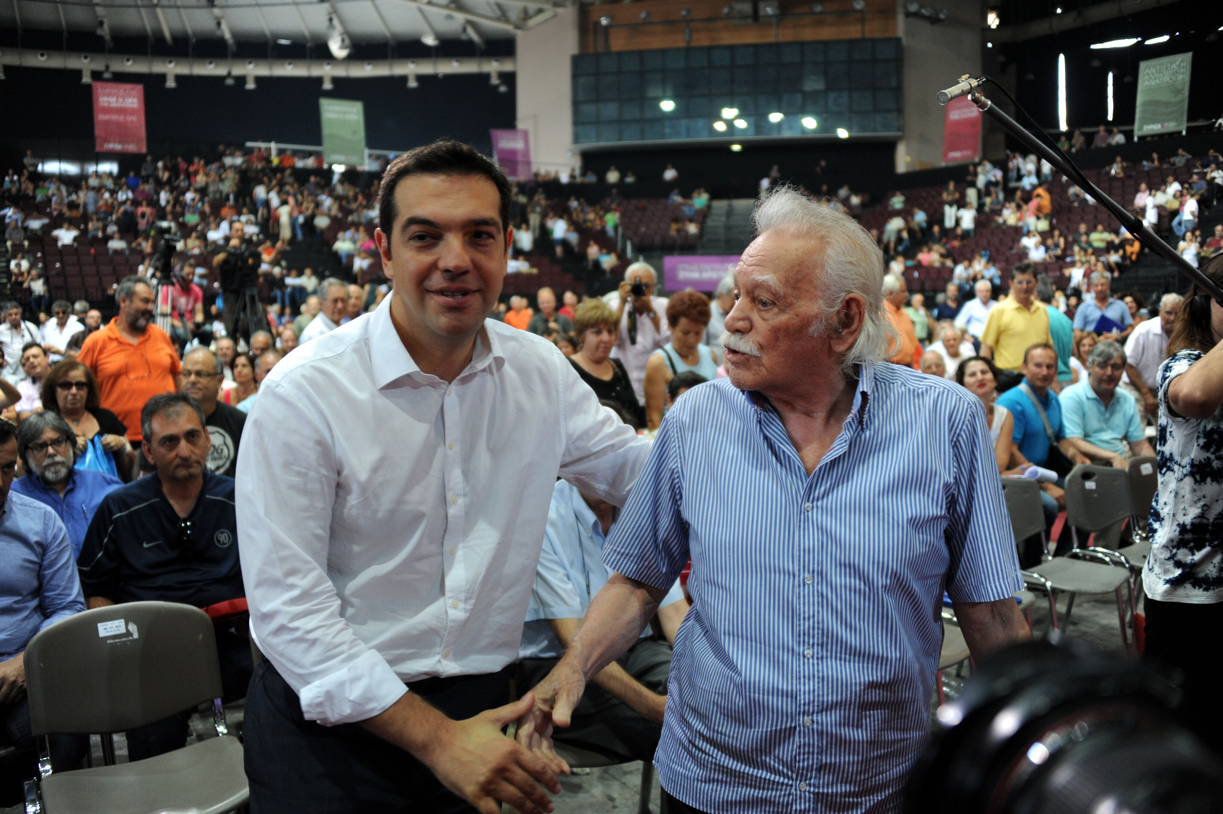 Και η συνέχεια ήταν κάπως αμήχανη... - ΦΩΤΟ EUROKINISSI