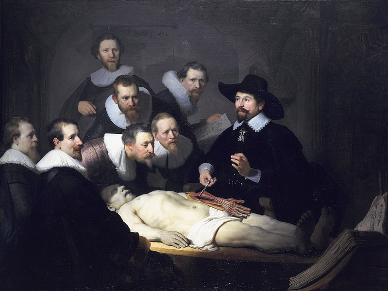The anatomy lesson of Dr. Nicolaes Tulp - 1632
