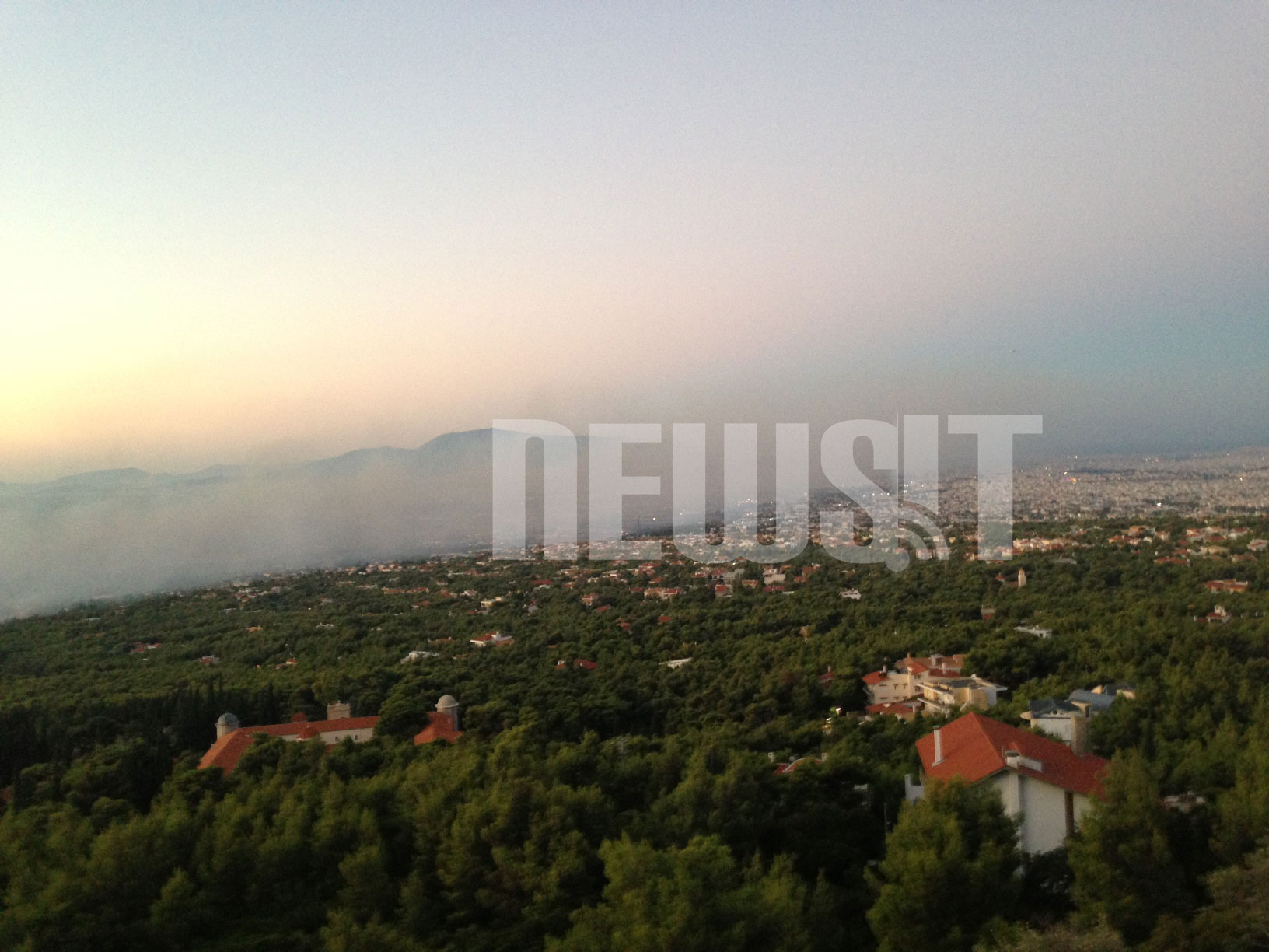 Μόλις ξημέρωσε ξεκίνησε η μάχη από αέρος - ΦΩΤΟΓΡΑΦΙΑ NEWSIT