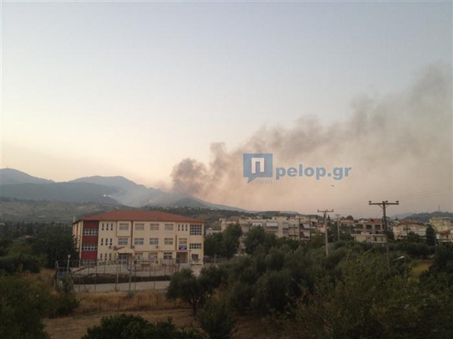 Ευτυχώς, δεν απειλούνται σπίτια 