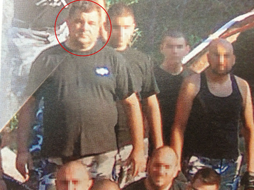 Ο Γιώργος Ρουπακιάς σε κατασκήνωση της Χρυσής Αυγής - ΦΩΤΟΓΡΑΦΙΑ ΕΘΝΟΣ