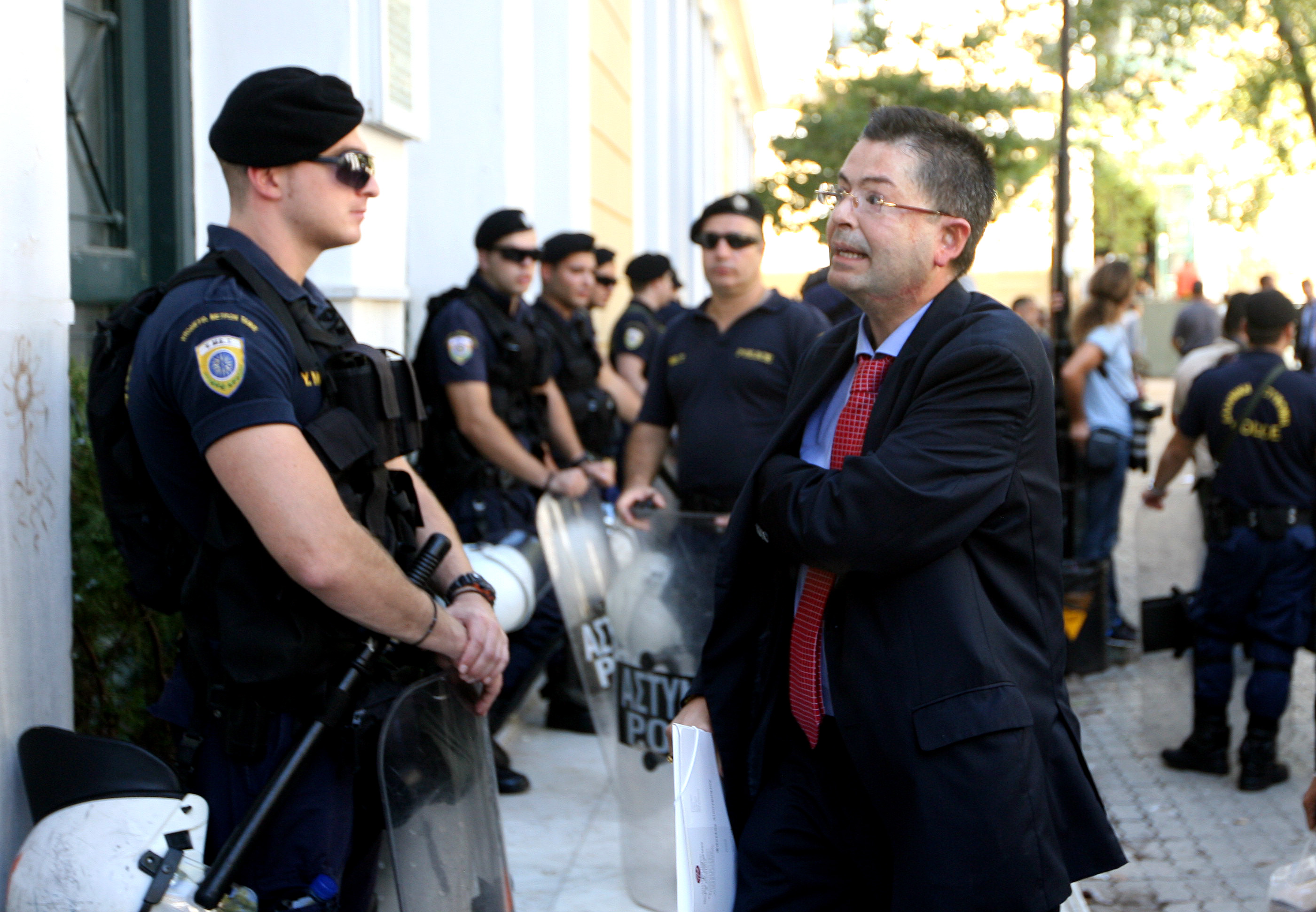 Ο δικηγόρος του Ηλία Κασιδιάρη, Παύλος Σαράκης - ΦΩΤΟ EUROKINISSI