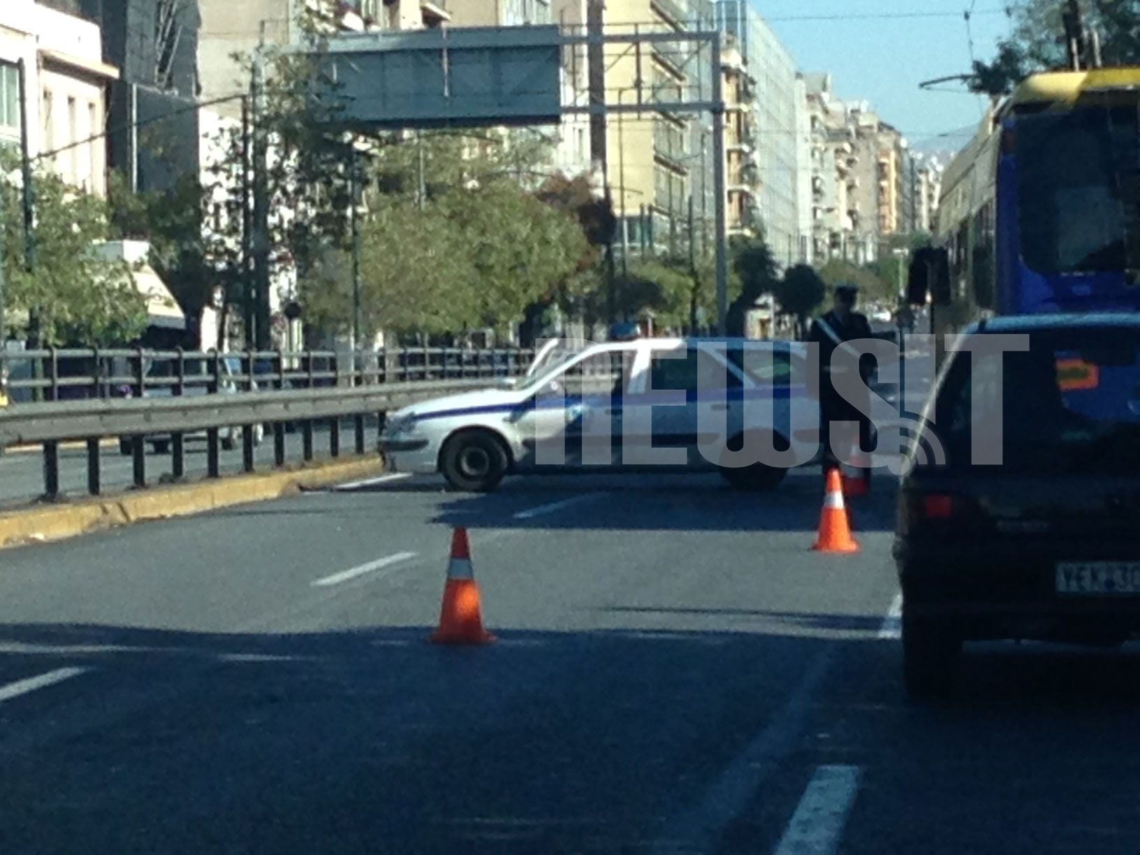 Οι δρόμοι που οδηγούν στο κέντρο έκλεισαν από νωρίς