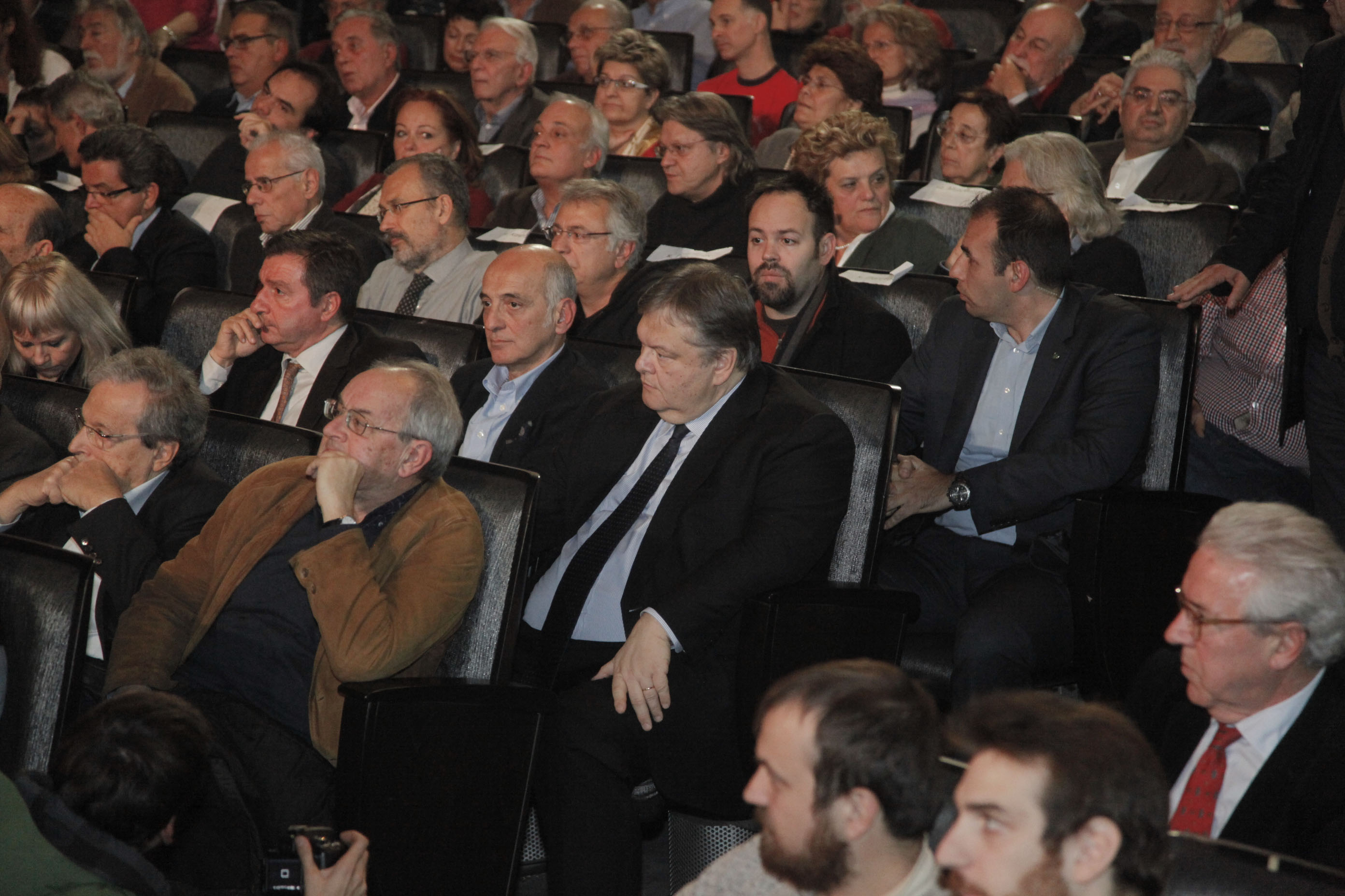 Ο αρχηγός του ΠΑΣΟΚ, Ευάγγελος Βενιζέλος - ΦΩΤΟ EUROKINISSI
