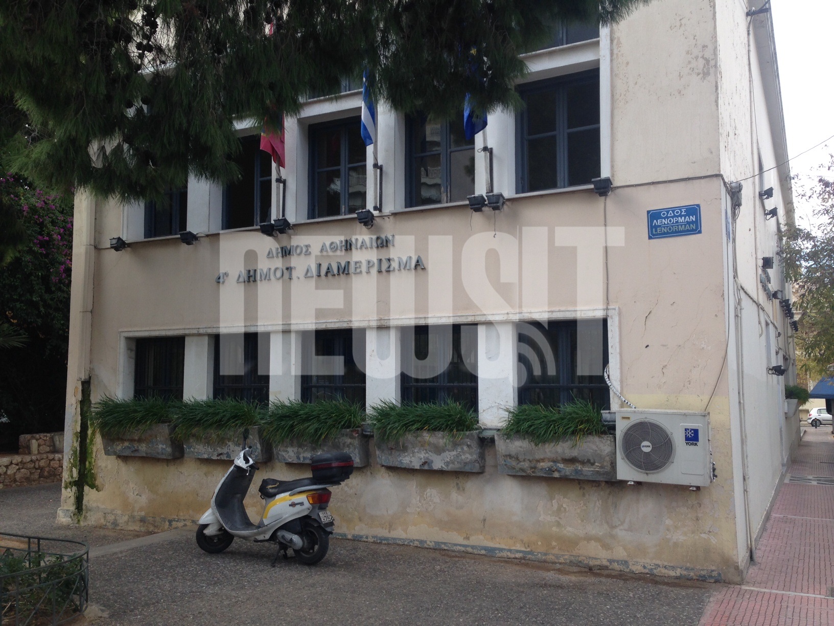 Το κέντρο εξυπηρέτησης του Δημότη στον Κολωνό - ΦΩΤΟ NEWSIT 