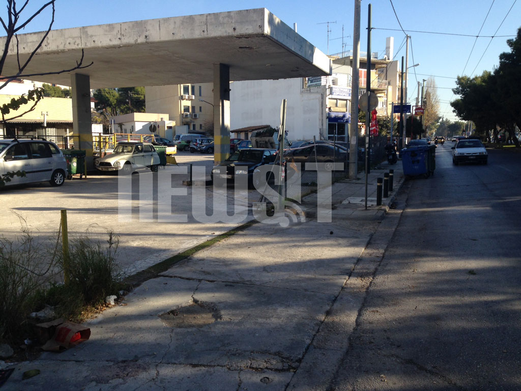 Σε αυτό το πάρκινγκ μπήκε ο ειδικός φρουρός και αυτοκτόνησε ΦΩΤΟ NEWSIT