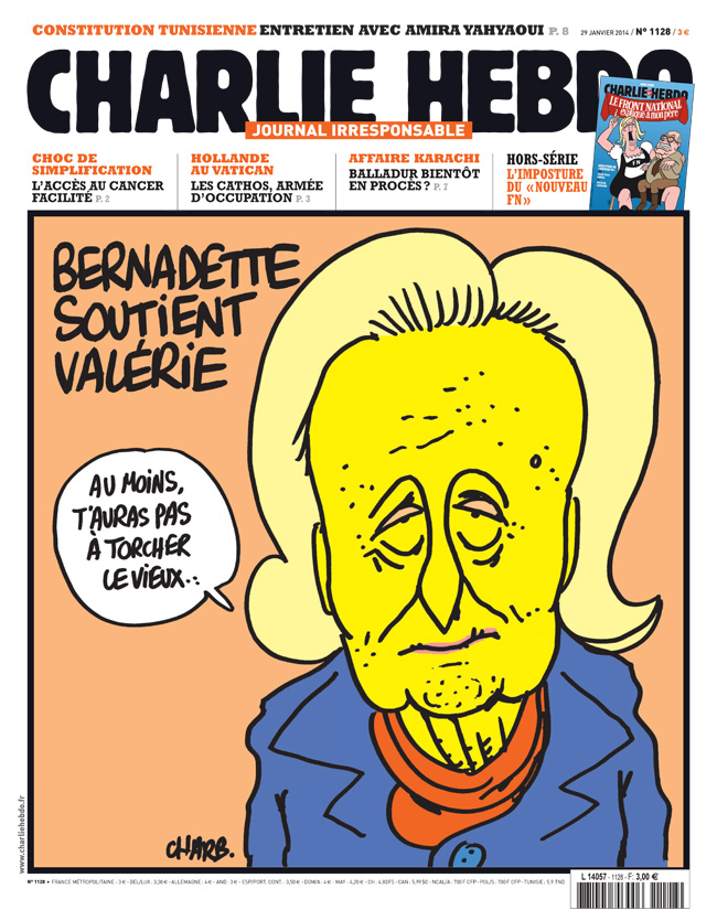Το τελευταίο πρωτοσέλιδο του Charlie Hebdo