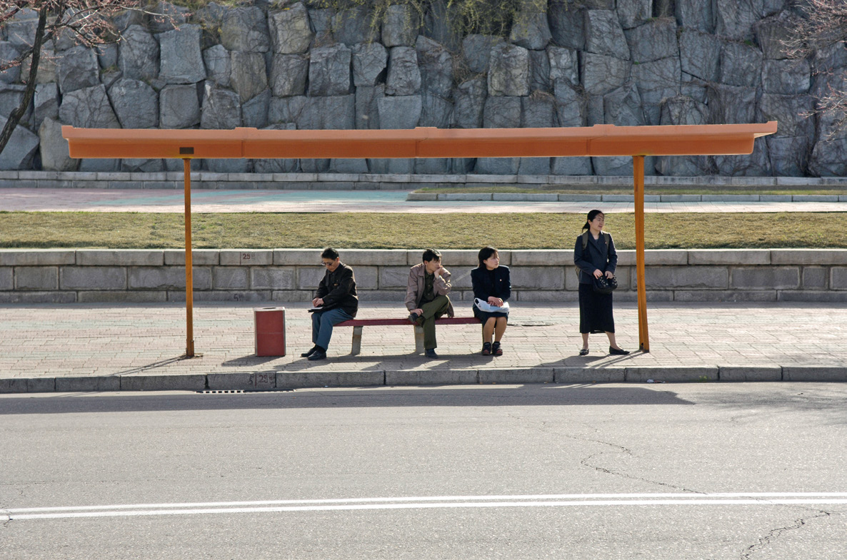 Και στάση λεωφορείου στη Βόρεια Κορέα