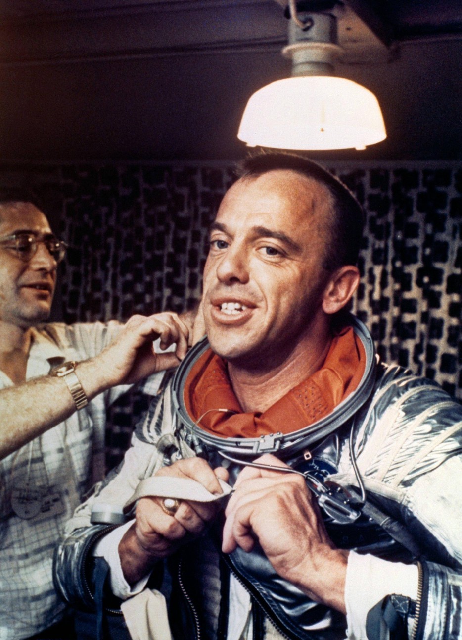 Η προετοιμασία του Άλαν Σέπαρντ, του πρώτου Αμερικανού που ταξίδεψε στο διάστημα