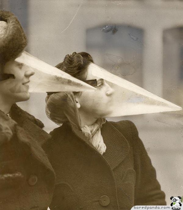 Ειδική μάσκα προστασίας για τις χιονοθύελλες το 1939