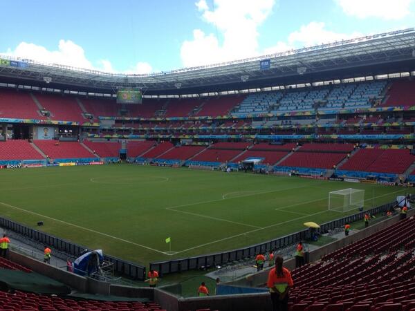 Το γήπεδο όπου θα γίνει ο αγώνας