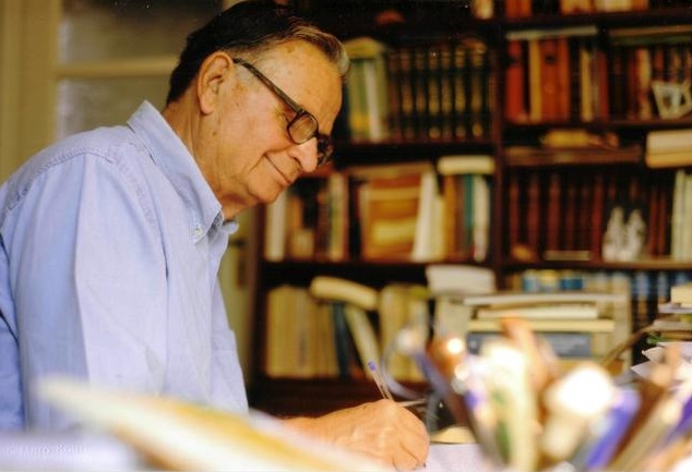 Ο ιστορικός και συγγραφέας Σαράντος Καργάκος 