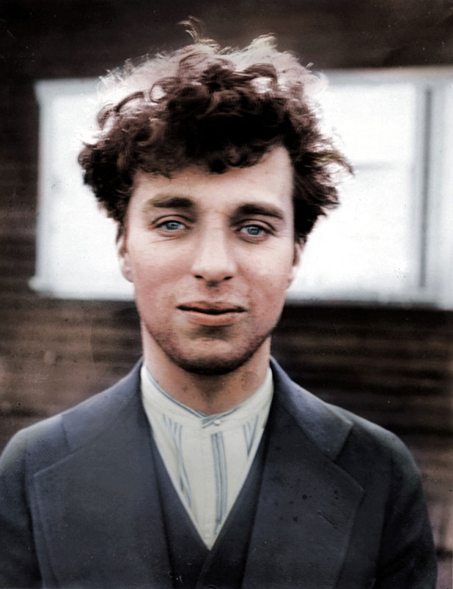 Ο Τσάρλι Τσάπλιν σε ηλικία 27 ετών το 1916