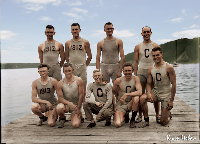 1907: Η ομάδα κωπηλασίας της Κορνουάλης